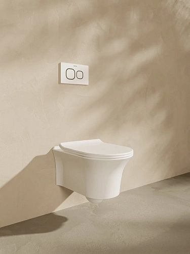 Унитаз подвесной ARROW AHB2157 без сиденья, безободковый, белый Унитаз подвесной ARROW AHB2157 без сиденья, безободковый, белый