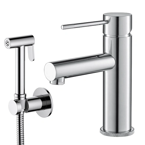 Смеситель для раковины Timo Saona 2360/00G с гигиеническим душем хром Смеситель для раковины Timo Saona 2360/00G с гигиеническим душем хром