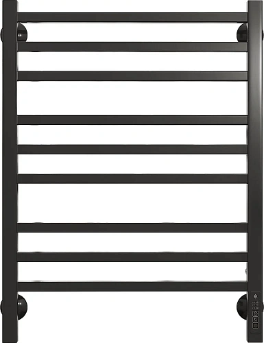 Полотенцесушитель электрический EWRIKA Гелла В9 80х50, черный 558323 Полотенцесушитель электрический EWRIKA Гелла В9 80х50, черный 558323