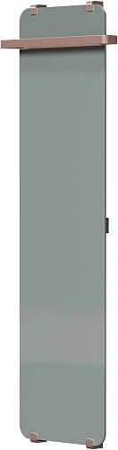 Полотенцесушитель электрический Allen Brau Infinity 160x44 00325654 с рейлингом 2.0 и креплением, медь брашированная Полотенцесушитель электрический Allen Brau Infinity 160x44 00325654 с рейлингом 2.0 и креплением, медь брашированная