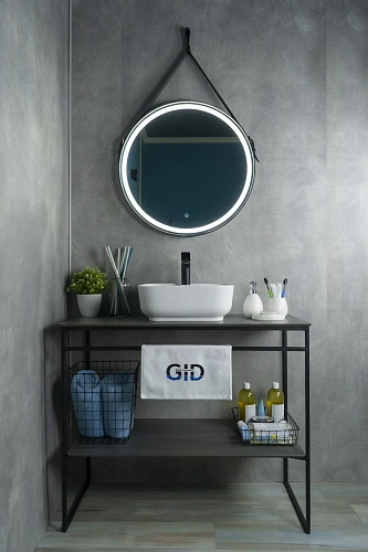 Раковина Gid N9443 51154 накладная белая 41x41x15 Раковина Gid N9443 51154 накладная белая 41x41x15