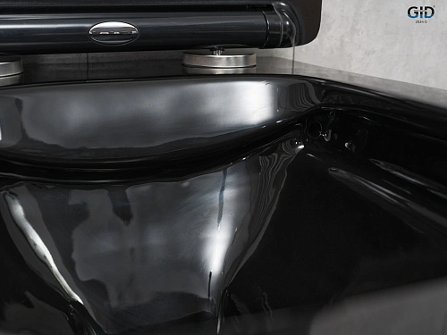 Унитаз подвесной Gid Tr2144BL 62224Y черная глянцевая 52x36x33.5 с крышкой микролифт Унитаз подвесной Gid Tr2144BL 62224Y черная глянцевая 52x36x33.5 с крышкой микролифт