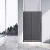 Душевая дверь Vincea Slim-N VDS-4SN130CGB, 1300, черный, стекло тонированное