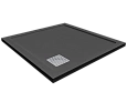 Душевой поддон Taliente 90x90x3,5см, квадратный черный, без сифона PTA-ST-90Bstone Душевой поддон Taliente 90x90x3,5см, квадратный черный, без сифона PTA-ST-90Bstone