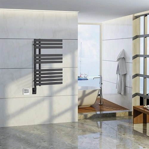 Полотенцесушитель электрический Boheme Venturo Matt black 721-B Полотенцесушитель электрический Boheme Venturo Matt black 721-B