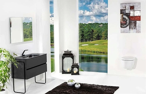 Тумба под раковину Armadi Art Vallessi 837-080-A mat 80x46cm АНТРАЦИТ мат Тумба под раковину Armadi Art Vallessi 837-080-A mat 80x46cm АНТРАЦИТ мат