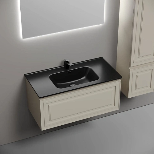 Тумба под раковину Sancos Very VR90CE 890х445х406 Beige Soft, подвесная Тумба под раковину Sancos Very VR90CE 890х445х406 Beige Soft, подвесная