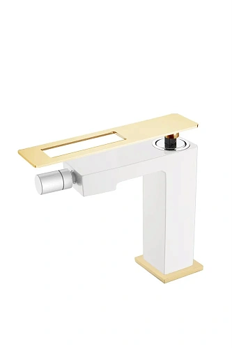 Смеситель для биде Boheme WhiteGold 146-WG Смеситель для биде Boheme WhiteGold 146-WG