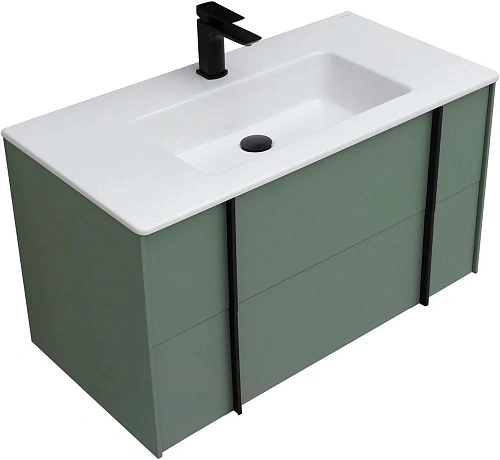 Тумба под раковину Allen Brau Reality 90 1.32006.CGM олива матовый Тумба под раковину Allen Brau Reality 90 1.32006.CGM олива матовый