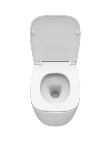 Унитаз подвесной CEZARES COMFORT CZR-380-TH-TOR/SC безободковый с сиденьем Унитаз подвесной CEZARES COMFORT CZR-380-TH-TOR/SC безободковый с сиденьем