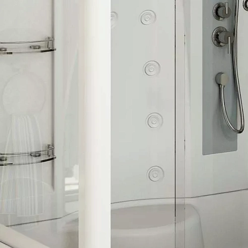 Душевая кабина Radomir Диана 108х139 1-05-1-0-0-0651 высокий поддон с каркасом, слив-перелив, функция Пар, FM-приемник, освещение, вентиляция, профиль белый Душевая кабина Radomir Диана 108х139 1-05-1-0-0-0651 высокий поддон с каркасом, слив-перелив, функция Пар, FM-приемник, освещение, вентиляция, профиль белый