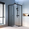 Душевой уголок AM.PM X-Joy W94G-403-9090-BТ Slide 90х90, черный, стекло прозрачное Душевой уголок AM.PM X-Joy W94G-403-9090-BТ Slide 90х90, черный, стекло прозрачное