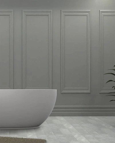 Ванна отдельностоящая ABBER AS9641-1.5 150x78 универсальная, белая матовая, искусственный камень Ванна отдельностоящая ABBER AS9641-1.5 150x78 универсальная, белая матовая, искусственный камень