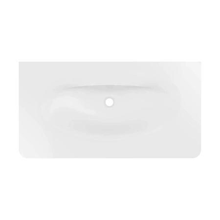 Раковина Vincea Caprise VCB-4CA100MWG Corian, белый матовый/серый матовый Раковина Vincea Caprise VCB-4CA100MWG Corian, белый матовый/серый матовый