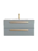 Тумба под раковину CEZARES ECO-CER-N-1000-2C-SO-GAO-P подвесная