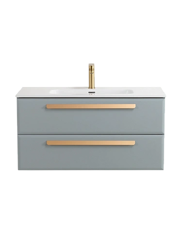 Тумба под раковину CEZARES ECO-CER-N-1000-2C-SO-GAO-P подвесная Тумба под раковину CEZARES ECO-CER-N-1000-2C-SO-GAO-P подвесная