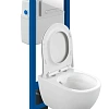 Комплект унитаза Cersanit BRASKO SMART (A68304) инсталляции VECTOR и клавиши смыва ESTETICA пластик белый 68304 Комплект унитаза Cersanit BRASKO SMART (A68304) инсталляции VECTOR и клавиши смыва ESTETICA пластик белый 68304