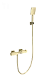 Смеситель для душа Wonzon & Woghand с термостатом, брашированное золото (WW-B2025-A-BG) Смеситель для душа Wonzon & Woghand с термостатом, брашированное золото (WW-B2025-A-BG)