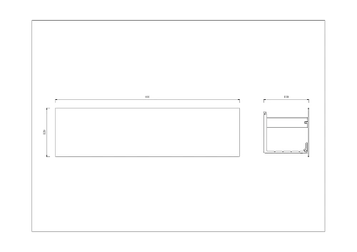 Полка Boheme настенная 60см Nickel brushed/Брашированный никель 10966-NB Полка Boheme настенная 60см Nickel brushed/Брашированный никель 10966-NB