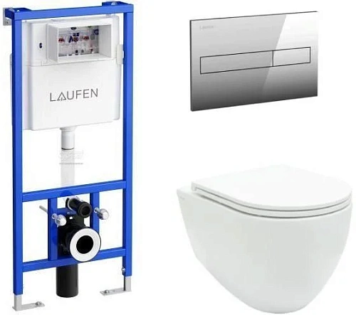 Комплект унитаза Allen Brau Reality 4.32006.20/8.9466.0.000.000.1 (00316510) с инсталляцией, белый глянец Комплект унитаза Allen Brau Reality 4.32006.20/8.9466.0.000.000.1 (00316510) с инсталляцией, белый глянец