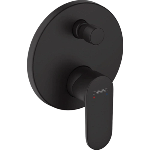 Смеситель для ванны Hansgrohe Vernis Blend 71466670, матовый черный Смеситель для ванны Hansgrohe Vernis Blend 71466670, матовый черный