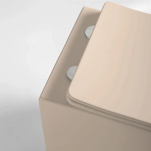 Унитаз подвесной Vincea Piatti VT1-11SMC, цвет капучино матовый, ультратонкое soft-close сиденье Унитаз подвесной Vincea Piatti VT1-11SMC, цвет капучино матовый, ультратонкое soft-close сиденье