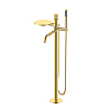 Картинка анонса товара «смеситель для ванны boheme stick напольный gold linea 129-gg.3»