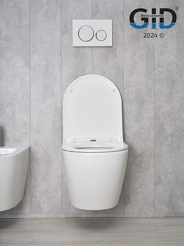 Унитаз подвесной Gid Tr2122 62234Y белый 51x36x36 с крышкой микролифт Унитаз подвесной Gid Tr2122 62234Y белый 51x36x36 с крышкой микролифт