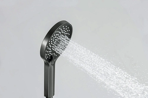 Душевая лейка Aquatek Лугано AQ2201BGM оружейная сталь Душевая лейка Aquatek Лугано AQ2201BGM оружейная сталь