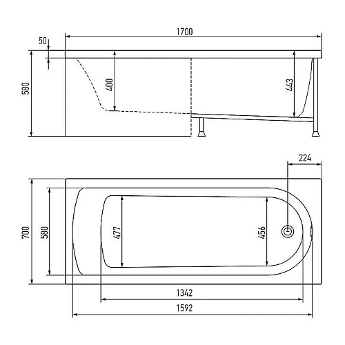 Акриловая ванна Alex Baitler MICHIGAN 170 прямоугольная 170х70 MICHIGAN 170*70 Акриловая ванна Alex Baitler MICHIGAN 170 прямоугольная 170х70 MICHIGAN 170*70
