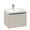 Тумба под раковину Villeroy &amp; Boch Subway 3.0 Cashmere Grey / Cashmere Grey C57701VN