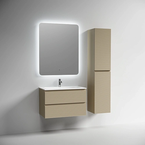 Тумба под раковину SANCOS Folk FL80CP 790х445х500 капучино, подвесная Тумба под раковину SANCOS Folk FL80CP 790х445х500 капучино, подвесная