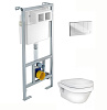 Картинка анонса товара «комплект инсталляции gustavsberg easymont (92211461) с унитазом hygienic flush wws (5g84hr01) крышка 92211461+5g84hr01»