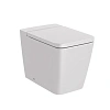 Унитаз приставной Roca Inspira Square 560, BTW, Rimless, жемчужный 347537630 Унитаз приставной Roca Inspira Square 560, BTW, Rimless, жемчужный 347537630