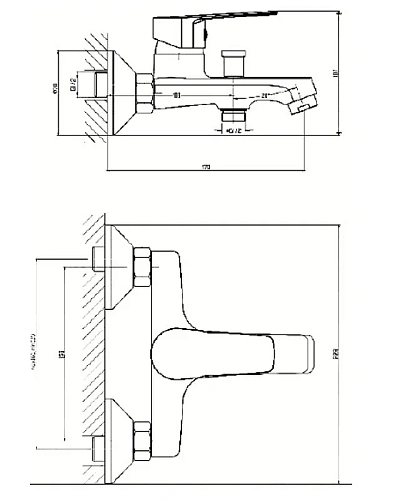 Комплект смесителей Orange Loop M26-311cr хром Комплект смесителей Orange Loop M26-311cr хром