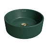 Раковина GROSSMAN Color GR-3013OLM (400x400x150) зеленая матовая