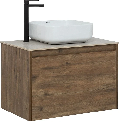 Тумба под раковину Aquanet Nova Lite 75 дуб рустикальный (1 ящик) 00249514 Тумба под раковину Aquanet Nova Lite 75 дуб рустикальный (1 ящик) 00249514