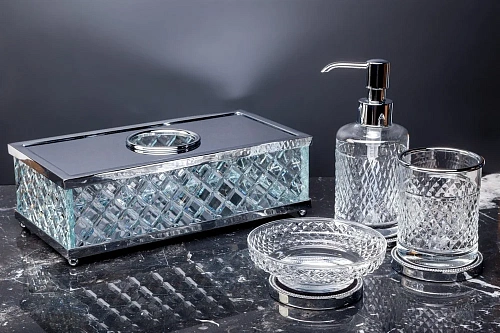 Мыльница Boheme Murano Cristal 10204 Мыльница Boheme Murano Cristal 10204