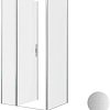 Душевой уголок Allen Brau Priority 100x80 3.31029.BA + 3.31041.BA серебро браш Душевой уголок Allen Brau Priority 100x80 3.31029.BA + 3.31041.BA серебро браш