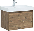 Тумба под раковину Aquanet Nova Lite 75 дуб рустикальный (1 ящик) 00249514 Тумба под раковину Aquanet Nova Lite 75 дуб рустикальный (1 ящик) 00249514