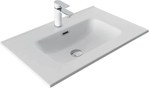 Раковина Aquanet Flat 70 белая матовая 00330430 Раковина Aquanet Flat 70 белая матовая 00330430