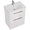 Тумба под раковину DREJA PRIME, 70 см, подвесная/напольная, 2 ящика, белый глянец 99.9301 Тумба под раковину DREJA PRIME, 70 см, подвесная/напольная, 2 ящика, белый глянец 99.9301