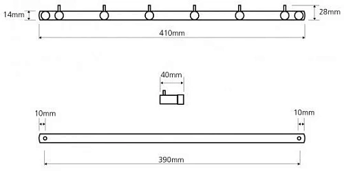 Крючок Bemeta NEO 104606115 Крючок Bemeta NEO 104606115
