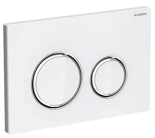 Клавиша смыва Geberit 115.884.SI.1 Sigma21белый, глянцевый хром Клавиша смыва Geberit 115.884.SI.1 Sigma21белый, глянцевый хром