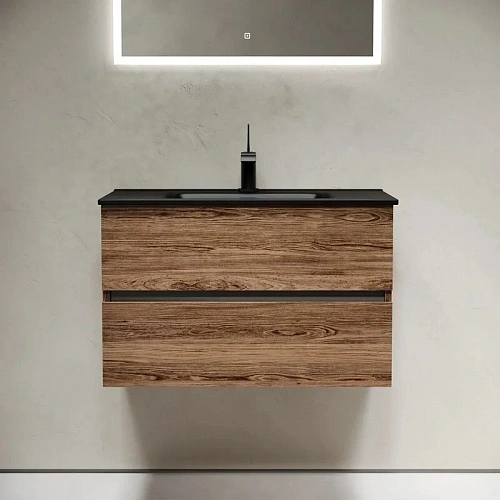 Тумба под раковину Sancos Urban UR80ECH 790х450х550 дуб чарльстон, подвесная Тумба под раковину Sancos Urban UR80ECH 790х450х550 дуб чарльстон, подвесная