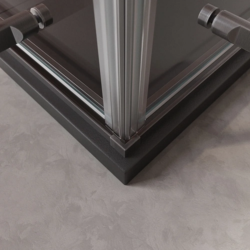 Душевой уголок CEZARES LINER-A-2-90-C-GM 90x90 см Душевой уголок CEZARES LINER-A-2-90-C-GM 90x90 см