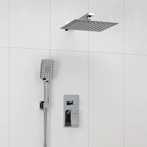 Душевая система WasserKRAFT A16190 встраиваемая хром Душевая система WasserKRAFT A16190 встраиваемая хром