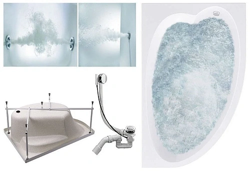 Акриловая ванна Timo IVA IVA1610R-KTIVA16-SPV1505-T-CM-T-BM 160x100 гидромассажная 6 джет, гидромассаж спины 3 джет Акриловая ванна Timo IVA IVA1610R-KTIVA16-SPV1505-T-CM-T-BM 160x100 гидромассажная 6 джет, гидромассаж спины 3 джет