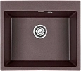 Кухонная мойка Paulmark KANTE, PM106052-CO, кофе, 600х520 мм Кухонная мойка Paulmark KANTE, PM106052-CO, кофе, 600х520 мм