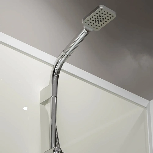 Душевая кабина Niagara Standart ST100/80/15Q/BK (100х80х200) прямоугольник, поддон 15см, распашная, проф.белый, без крыши Душевая кабина Niagara Standart ST100/80/15Q/BK (100х80х200) прямоугольник, поддон 15см, распашная, проф.белый, без крыши